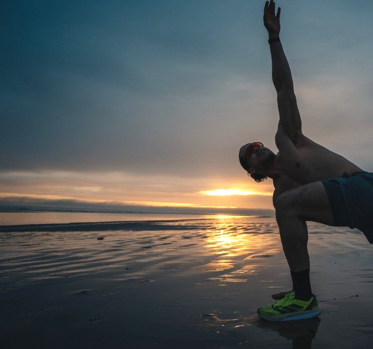 Moe training at sunrise